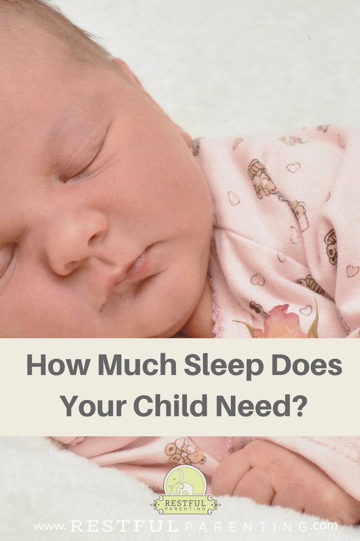 How Much Sleep Does Your Child Need How Much Sleep Does Your Child Need? Find out at RestfulParenting.com