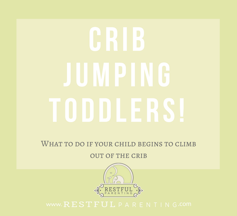 crib jumping toddlers Crib jumping toddlers! What to do when your child starts climbing out of the crib.