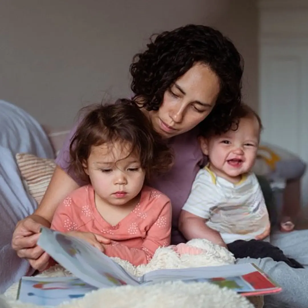www.restfulparenting.com - Mother with Toddler and Baby W 1080